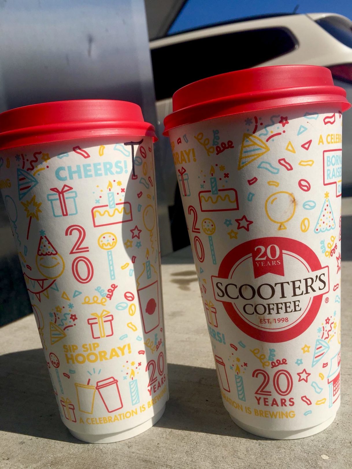 Candy Bar Lattes From Scooter’s Coffee Kearney, Nebraska 09/18/2018 SPG Family Adventure Network