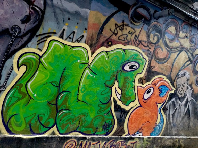 Strong Alley AKA Graffiti Alley Knoxville, Tennessee 09/03/2017