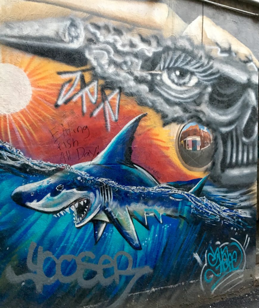 Strong Alley AKA Graffiti Alley Knoxville, Tennessee 09/03/2017