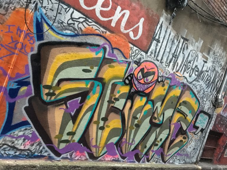 Strong Alley AKA Graffiti Alley Knoxville, Tennessee 09/03/2017