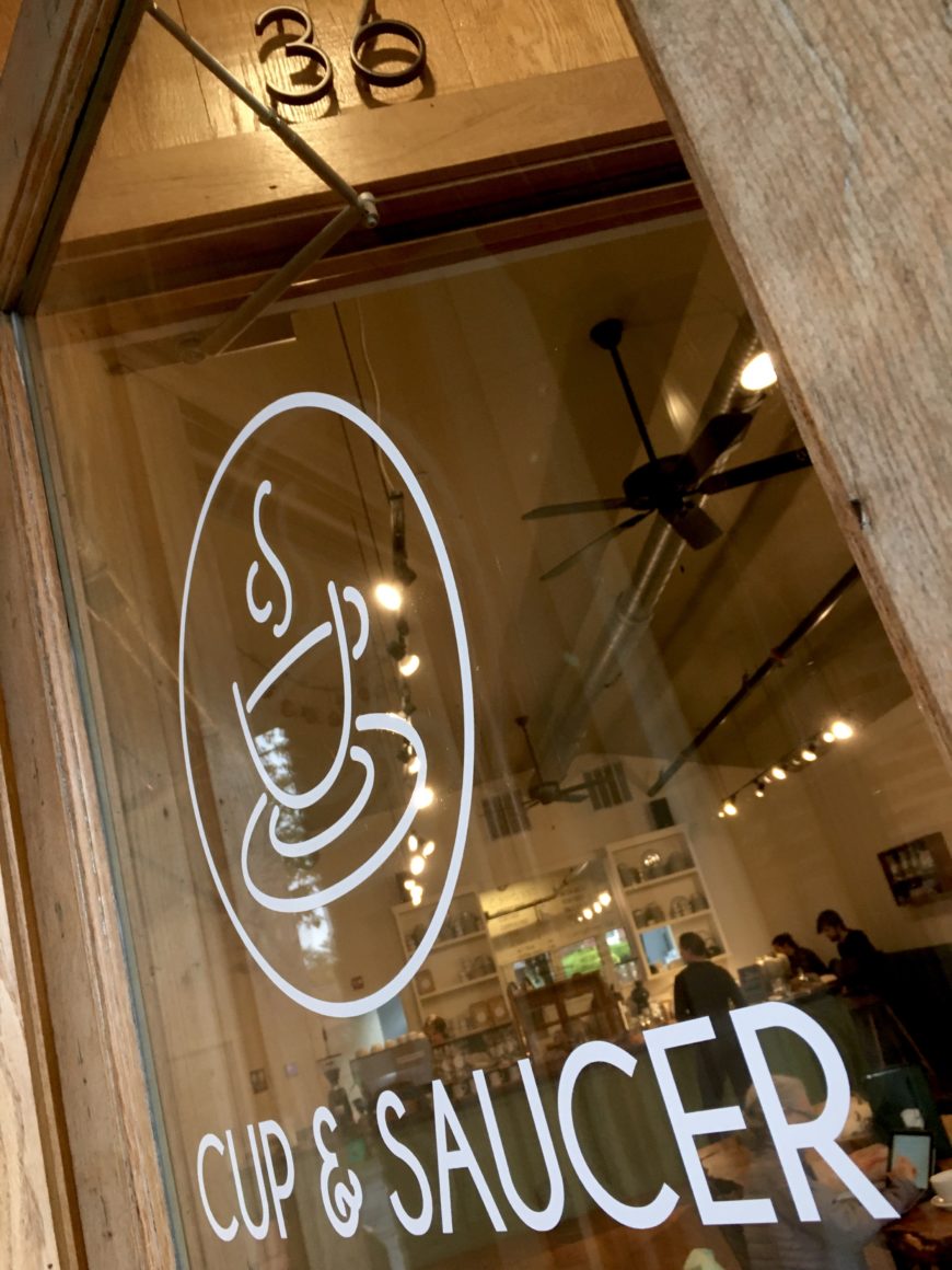 Pumpkin Chai Latte at Cup & Saucer Brevard, North Carolina 10/30