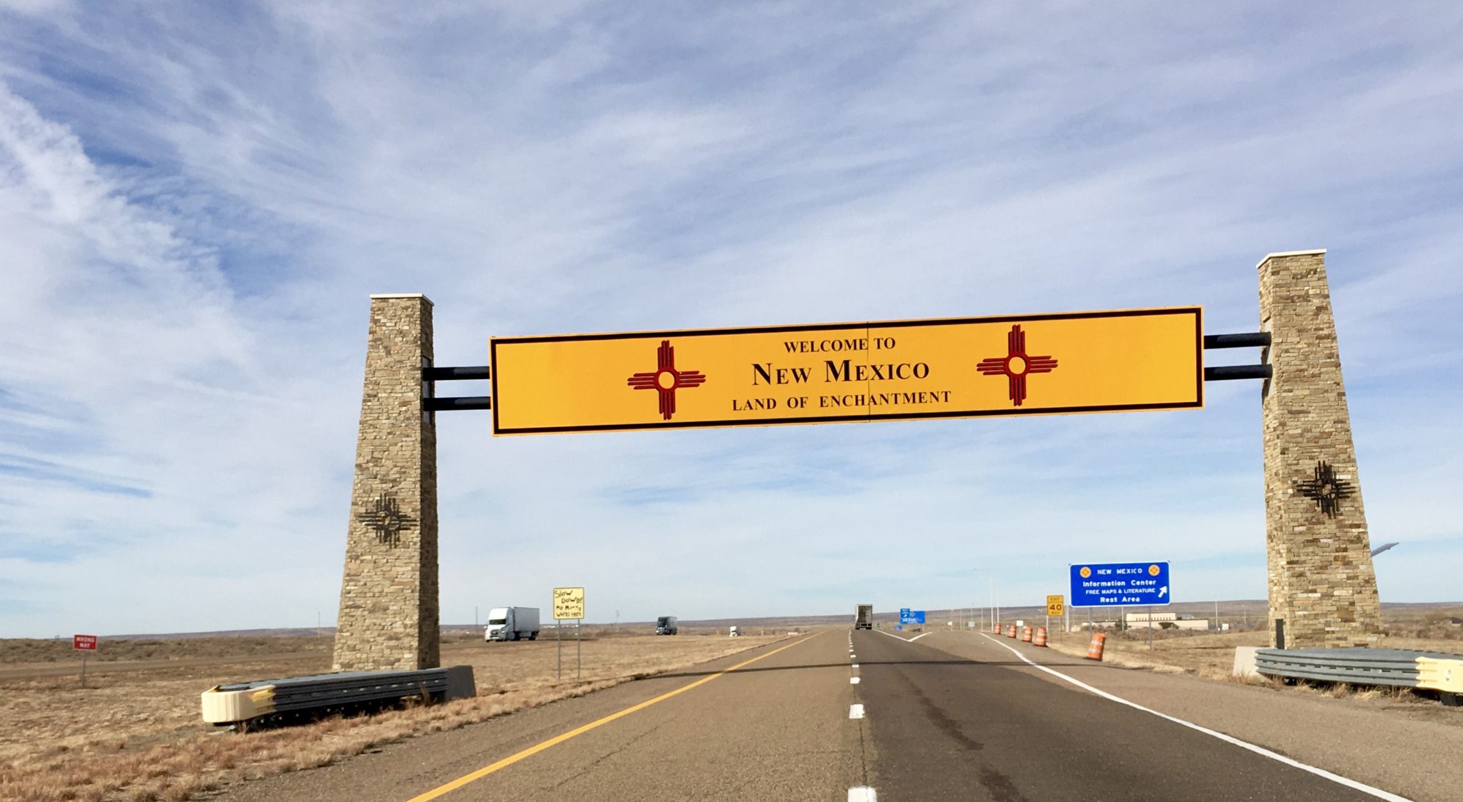 to New Mexico! Land of Enchantment! Glenrio, New Mexico 12