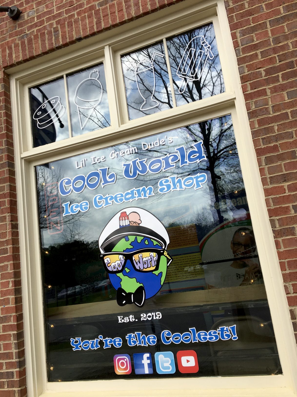 Ice Cream Sandwiches from Lil’ Ice Cream Dude’s Cool World Ice Cream