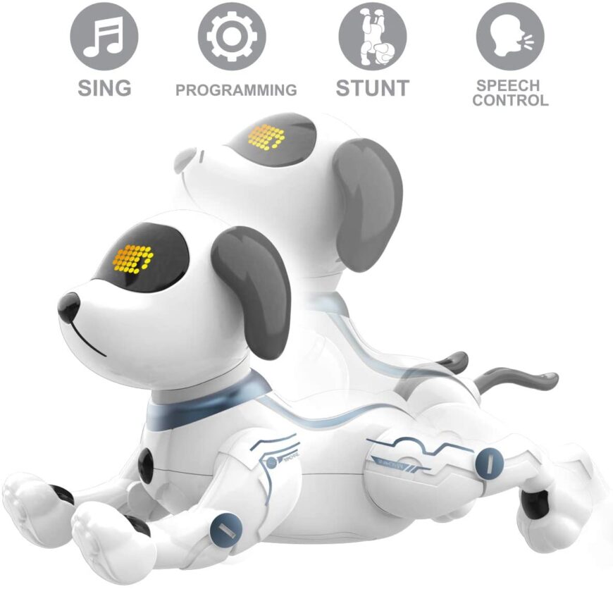 Robotics fisca Remote Control Robotic Stunt Dog SPG Family Adventure