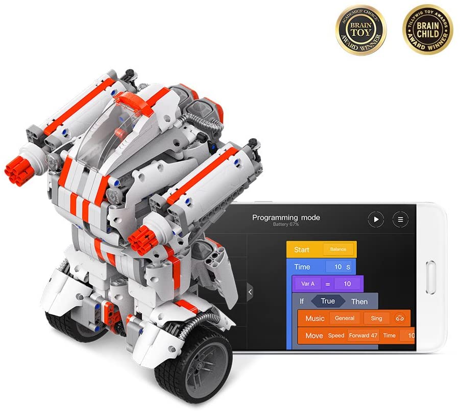 Robotics: Xiaomi MITU Mi Robot Builder on Wheels and Coding Kit – SPG ...