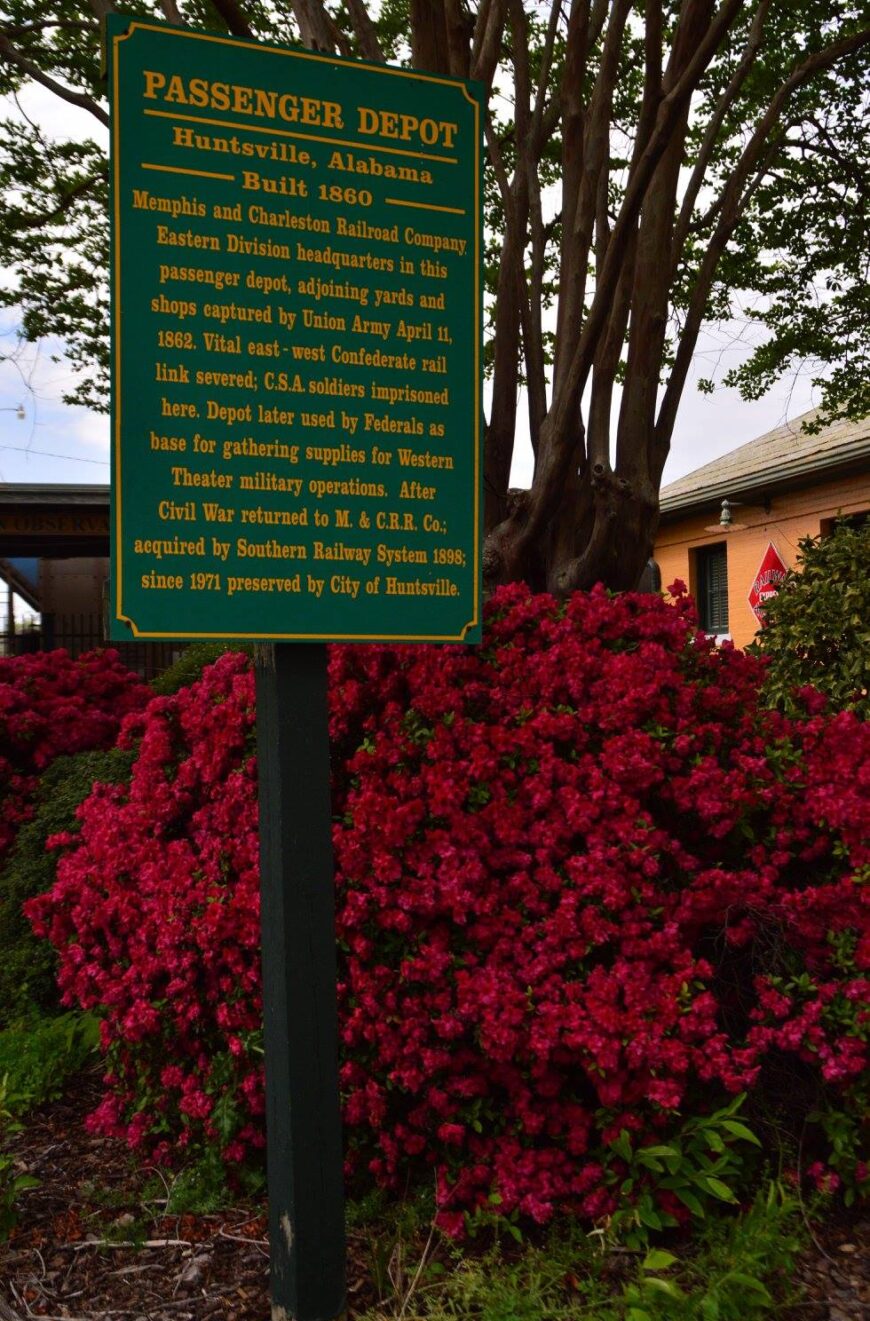 Historic Huntsville Depot Huntsville, Alabama 04/20/2016 SPG