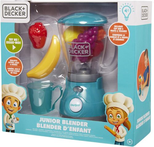 Black + Decker Junior Coffee Maker Role Play Pretend Kitchen Appliance for  Kids with Realistic Action, Light and Sound - Plus Toy Coffee Mug for