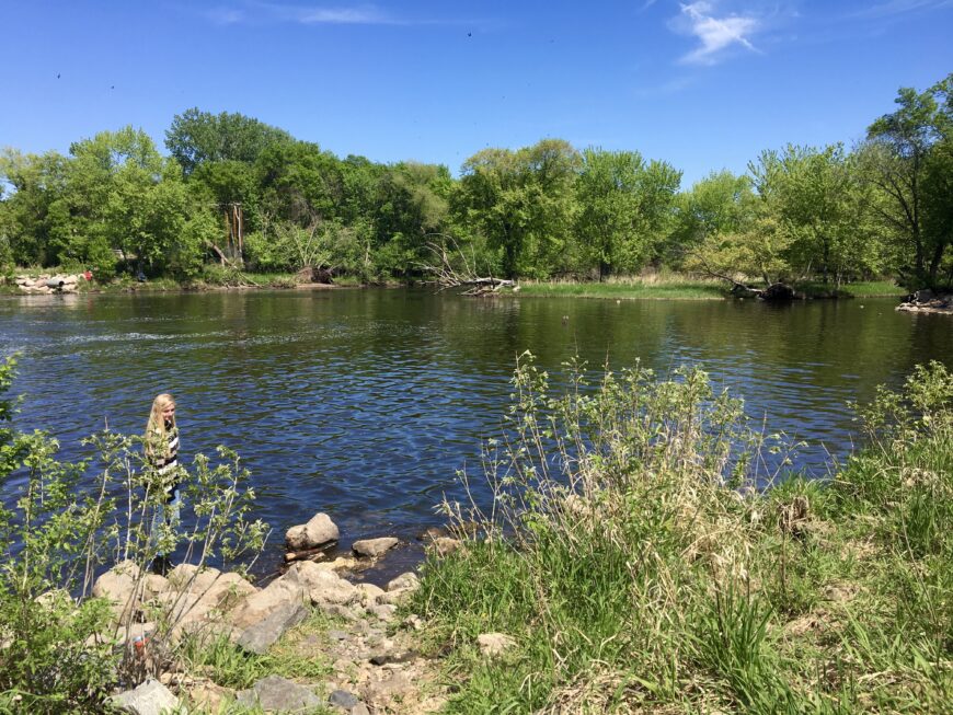 At the Confluence of the Elk and Mississippi Rivers William H