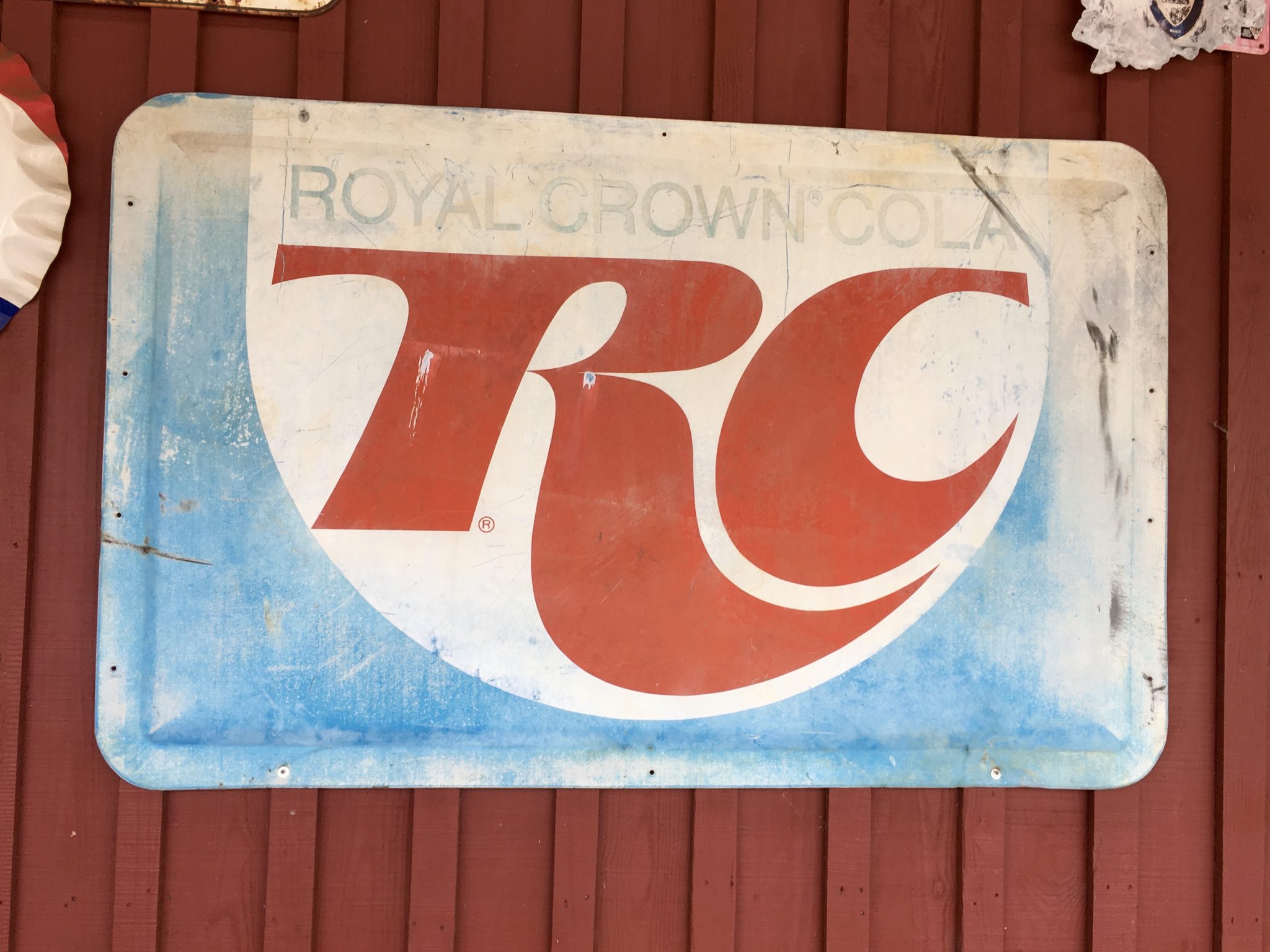 Old Sign Collection at Merritt Pecan Co & General Store Weston