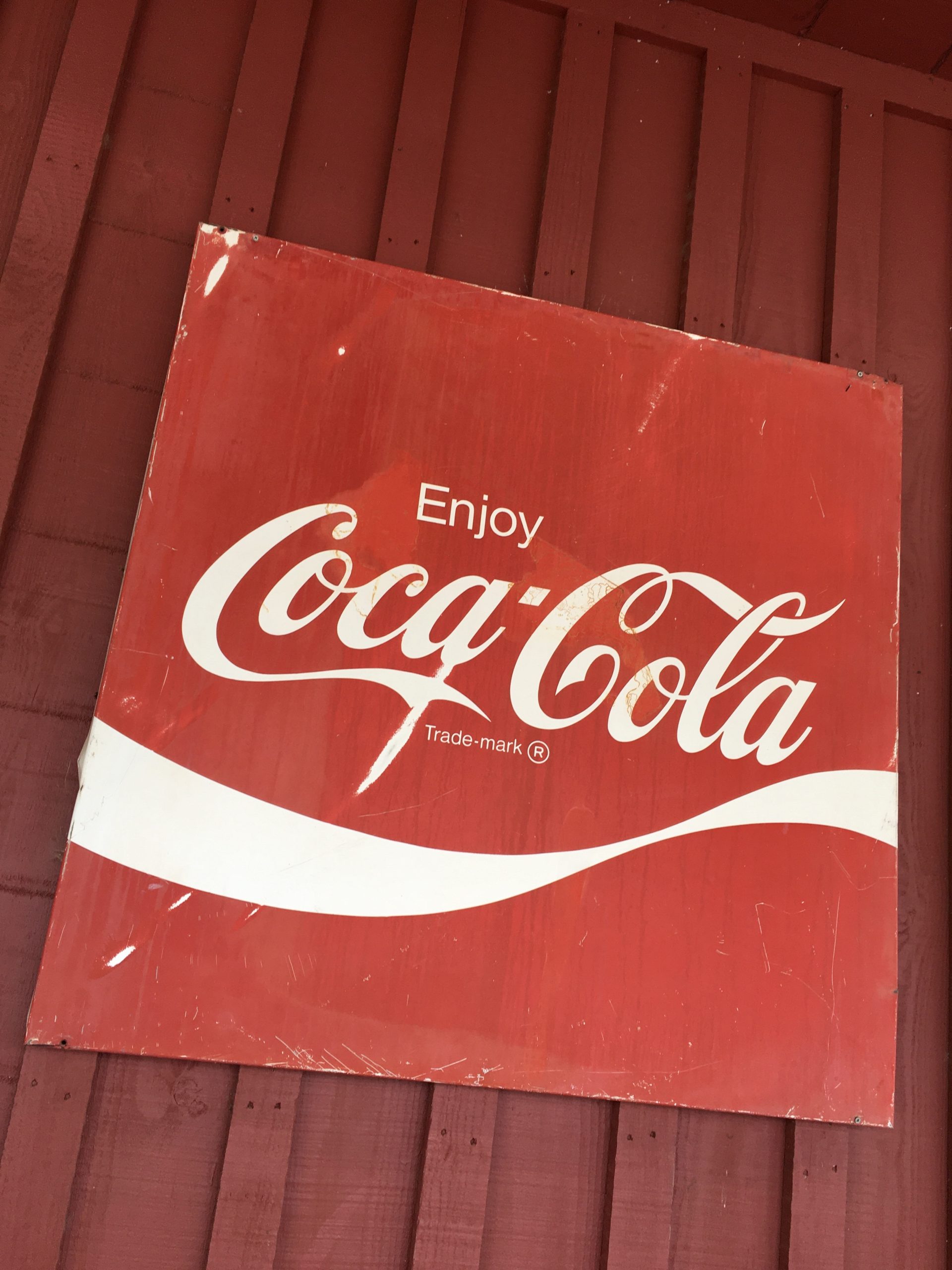 Old Sign Collection at Merritt Pecan Co & General Store Weston