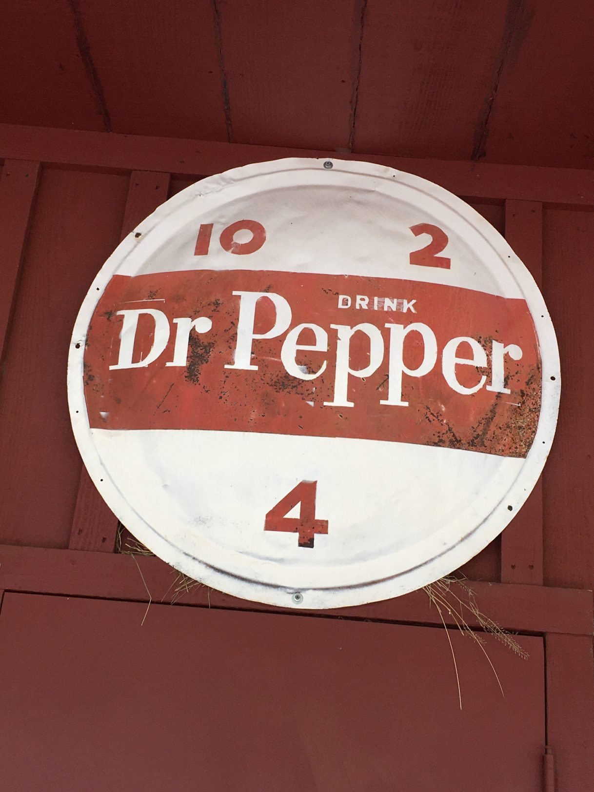Old Sign Collection at Merritt Pecan Co & General Store Weston