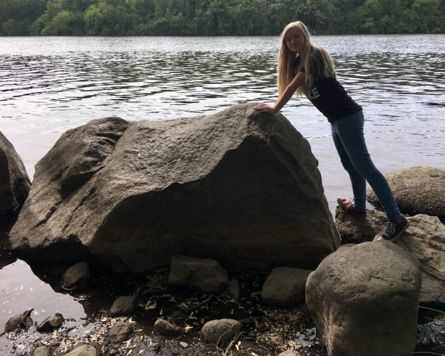 Mississippi River Rock Star Munsinger Gardens on the River St