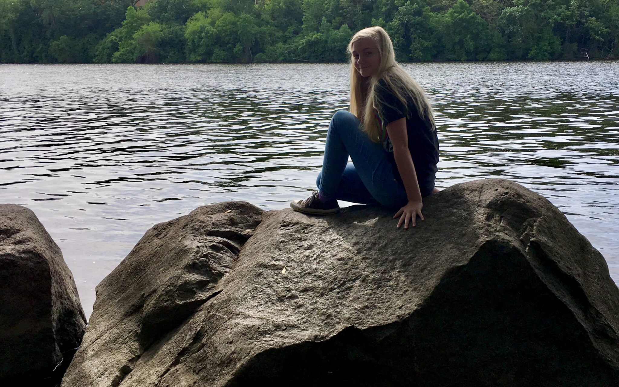 Mississippi River Rock Star Munsinger Gardens on the River St