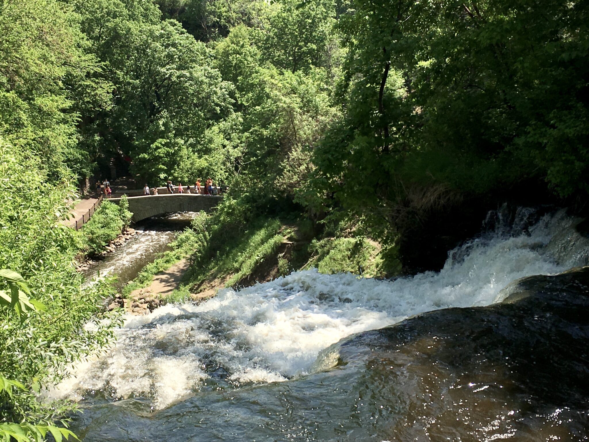 The Song of Hiawatha at Minnehaha Falls Regional Park Minneapolis