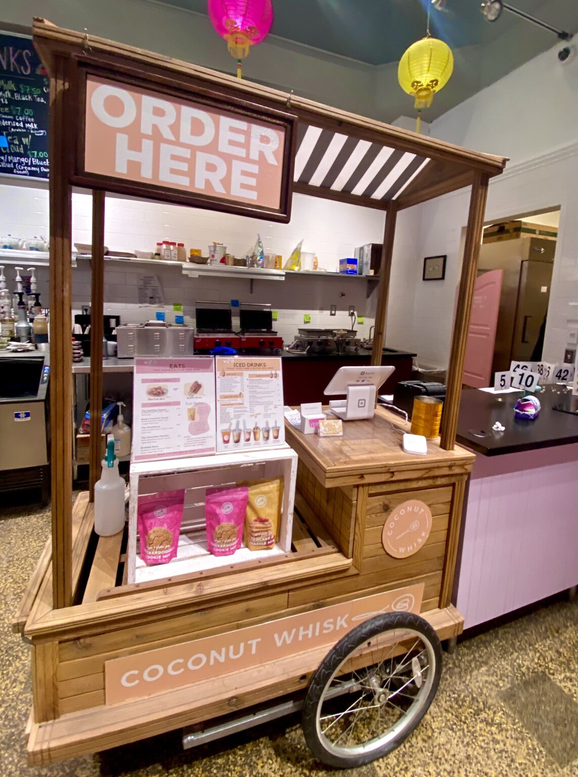 Matcha, Butterfly Pea, Taro, and Turmeric Vegan Mylk Teas at Coconut